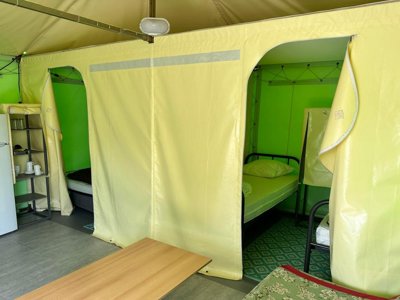 Cliquez pour découvrir toutes les photos de l'HÉBERGEMENT ! bungalow toilé - Les Eychecadous photo 9