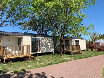 Cliquez pour découvrir toutes les photos de l'HÉBERGEMENT ! mobil-home - Du Petit Pont photo 7