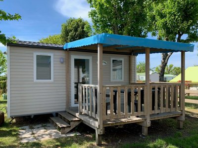 Cliquez pour découvrir toutes les photos de l'HÉBERGEMENT ! mobil-home - Du Petit Pont photo 5