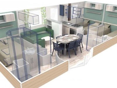 Cliquez pour découvrir toutes les photos de l'HÉBERGEMENT ! mobil-home - Campilo photo 9