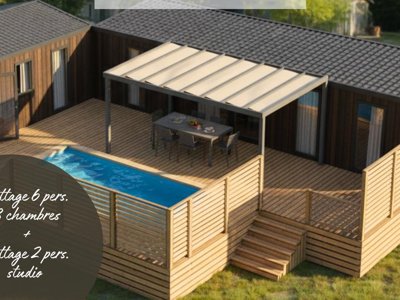 Cliquez pour découvrir toutes les photos de l'HÉBERGEMENT ! mobil-home - Campilo photo 10