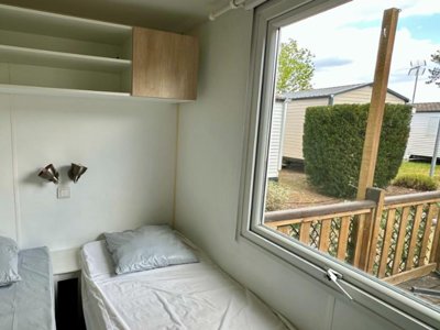 Cliquez pour découvrir toutes les photos de l'HÉBERGEMENT ! mobil-home - Le Braou photo 5