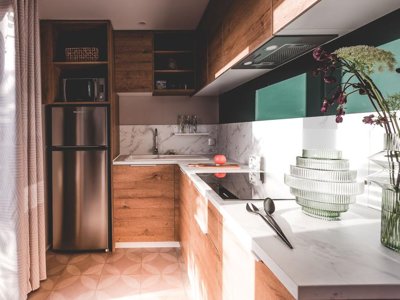 Cliquez pour découvrir toutes les photos de l'HÉBERGEMENT ! mobil-home - Le Braou photo 5