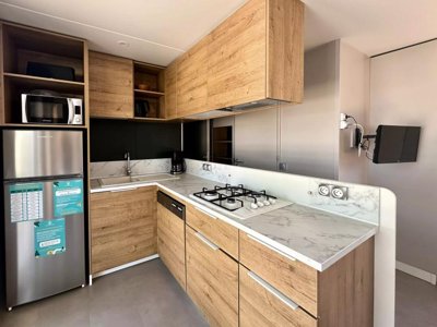 Cliquez pour découvrir toutes les photos de l'HÉBERGEMENT ! mobil-home - Le Braou photo 3