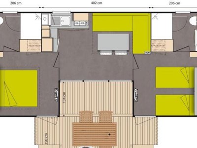 Cliquez pour découvrir toutes les photos de l'HÉBERGEMENT ! mobil-home - L'Emeraude Du Verdon photo 5