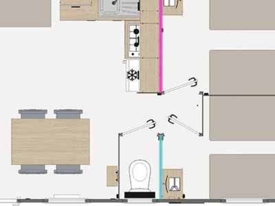 mobil-home - Landes Bleues photo 4