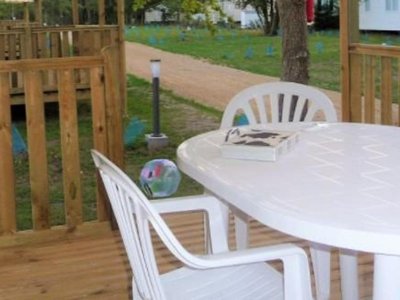 Cliquez pour découvrir toutes les photos de l'HÉBERGEMENT ! mobil-home - Landes Bleues photo 2