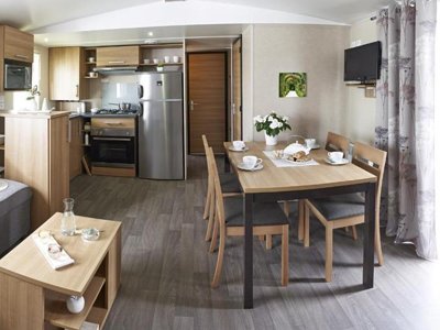 Cliquez pour découvrir toutes les photos de l'HÉBERGEMENT ! mobil-home - Landes Bleues photo 2