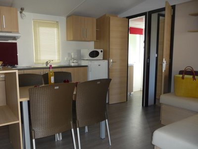 Cliquez pour découvrir toutes les photos de l'HÉBERGEMENT ! mobil-home - Landes Bleues photo 2