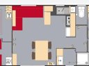 Cliquez pour découvrir toutes les photos de l'HÉBERGEMENT ! mobil-home - camping Landes Bleues photo 3
