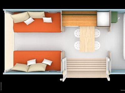 tente en toile et bois - Flower Beauchêne photo 6