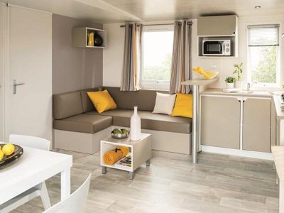 Cliquez pour découvrir toutes les photos de l'HÉBERGEMENT ! mobil-home - Flower Beauchêne photo 2
