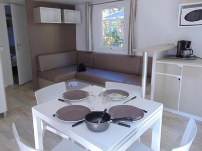 Cliquez pour découvrir toutes les photos de l'HÉBERGEMENT ! mobil-home - Flower Beauchêne photo 3