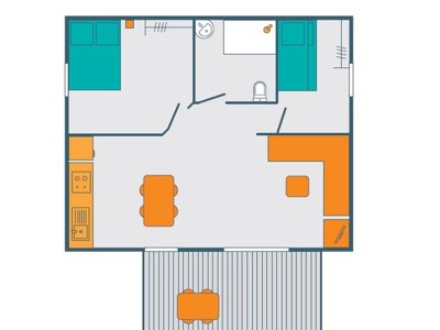 chalet - Le Malazéou (Wellness Sport Camping) photo 12