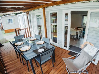 Cliquez pour découvrir toutes les photos de l'HÉBERGEMENT ! mobil-home - Le Malazéou (Wellness Sport Camping) photo 11