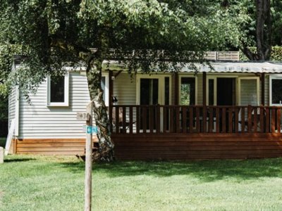 Cliquez pour découvrir toutes les photos de l'HÉBERGEMENT ! mobil-home - Le Malazéou (Wellness Sport Camping) photo 12