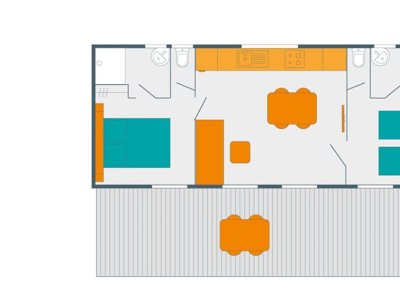 mobil-home - Le Malazéou (Wellness Sport Camping) photo 2