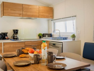 Cliquez pour découvrir toutes les photos de l'HÉBERGEMENT ! mobil-home - Le Malazéou (Wellness Sport Camping) photo 12