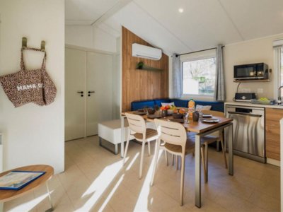 Cliquez pour découvrir toutes les photos de l'HÉBERGEMENT ! mobil-home - Le Malazéou (Wellness Sport Camping) photo 11