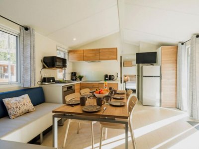 Cliquez pour découvrir toutes les photos de l'HÉBERGEMENT ! mobil-home - Le Malazéou (Wellness Sport Camping) photo 12
