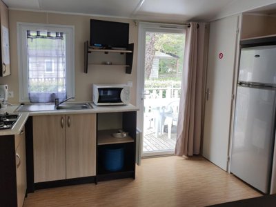 Cliquez pour découvrir toutes les photos de l'HÉBERGEMENT ! mobil-home - Le Moulin Du Pont D'Alies photo 3