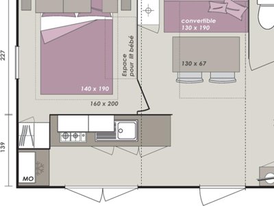 Cliquez pour découvrir toutes les photos de l'HÉBERGEMENT ! mobil-home - Scheldeoord photo 4