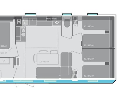 mobil-home - Scheldeoord photo 5