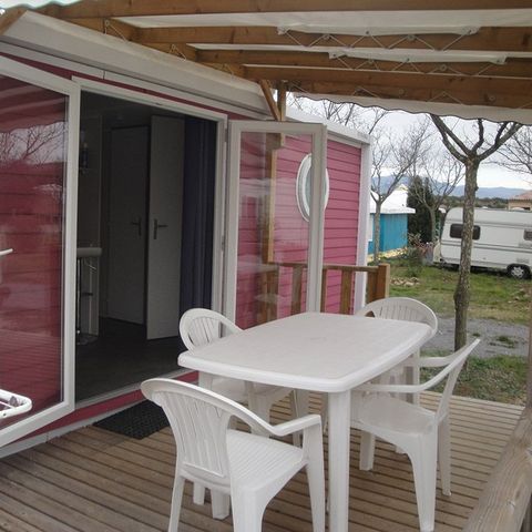 Cliquez pour découvrir toutes les photos de l'HÉBERGEMENT ! mobilhome - Beaume Giraud photo 2