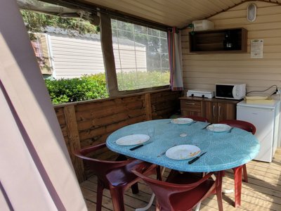 Cliquez pour découvrir toutes les photos de l'HÉBERGEMENT ! mobilhome - Beaume Giraud photo 8