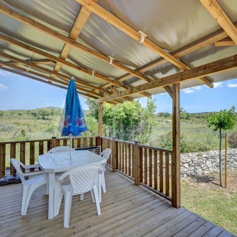 Cliquez pour découvrir toutes les photos de l'HÉBERGEMENT ! mobilhome - Beaume Giraud photo 3