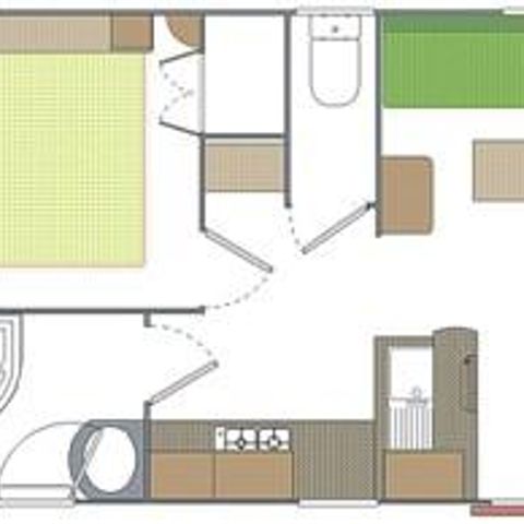 Cliquez pour découvrir toutes les photos de l'HÉBERGEMENT ! mobilhome - Beaume Giraud photo 2