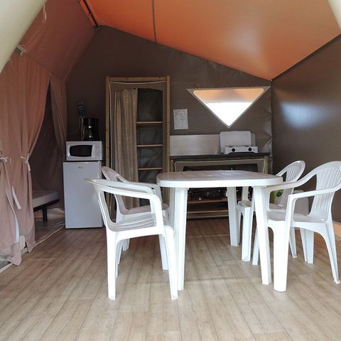 Cliquez pour découvrir toutes les photos de l'HÉBERGEMENT ! tente - Beaume Giraud photo 5