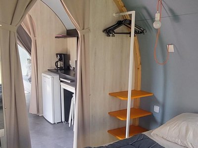 Cliquez pour découvrir toutes les photos de l'HÉBERGEMENT ! bungalow toilé - Le Clos De Balleroy photo 6