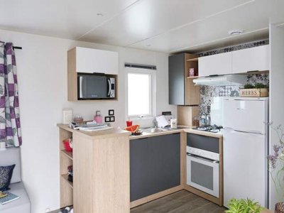 Cliquez pour découvrir toutes les photos de l'HÉBERGEMENT ! mobil-home - Le Clos De Balleroy photo 2