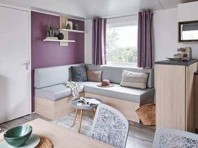 Cliquez pour découvrir toutes les photos de l'HÉBERGEMENT ! mobil-home - Le Clos De Balleroy photo 3