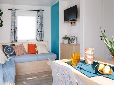 Cliquez pour découvrir toutes les photos de l'HÉBERGEMENT ! mobil-home - Le Clos De Balleroy photo 3