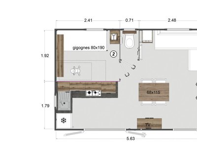 mobil-home - Le Clos De Balleroy photo 4