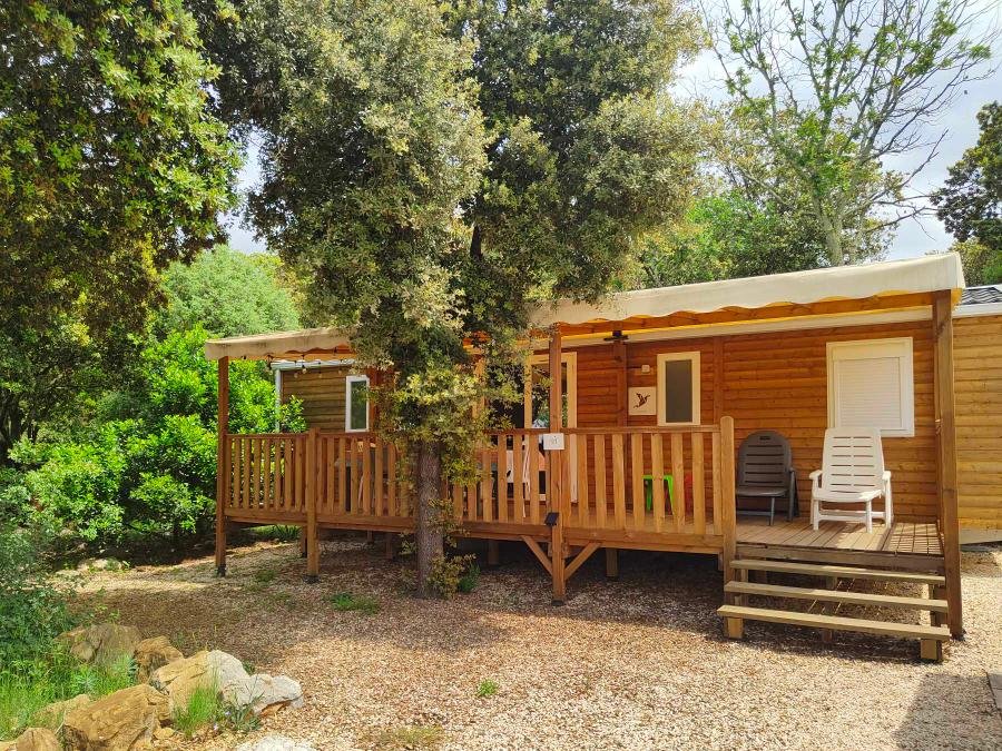 Camping Pas Cher vous présente avec son site Officiel campingpascher.fr, le Camping La Buissière - Ciela Village classé 3 étoiles, situé sur la commune de Barjac dans le département Gard (Languedoc Roussillon) en France. Le camping La Buissière - Ciela Village, vous présente un hébergement de type mobil-home de 40 m² avec climatisation et télévision. Le camping La Buissière - Ciela Village vous propose du sam. 12 septembre au sam. 19 septembre 2026, en promotion à -12% pour 7 nuits à 348,84 € au lieu de 399,0 € soit une Économie de 50,16 €. Cette location propose 14 dates différentes pour réserver votre séjour. Découvrez également les 8 autres gammes d'hébergements du camping. Les Avis clients pour le Camping La Buissière - Ciela Village sont excellents avec une note moyenne de 8 sur 10. Rivière, Parc aquatique, Piscine extérieure, Animations familiales, Club enfants, Aire de jeux enfants, Canoë-kayak, Canyoning, Ping-pong, Pétanque, Randonnée, Structure gonflable enfants, Snack/Bar, Épicerie,... En savoir plus : cliquez-ICI.