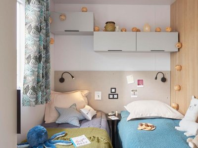 Cliquez pour découvrir toutes les photos de l'HÉBERGEMENT ! mobil-home - La Buissiere photo 4