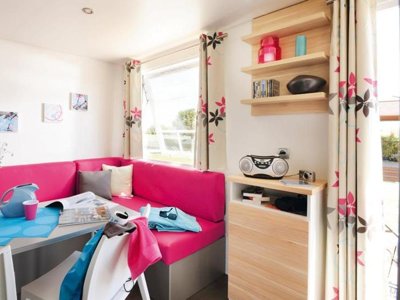 Cliquez pour découvrir toutes les photos de l'HÉBERGEMENT ! mobil-home - Flower Les Paludiers photo 2