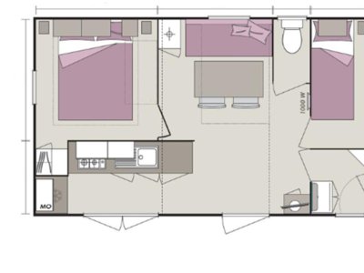 Cliquez pour découvrir toutes les photos de l'HÉBERGEMENT ! mobil-home - Flower Les Paludiers photo 8