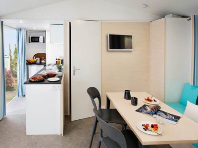 Cliquez pour découvrir toutes les photos de l'HÉBERGEMENT ! mobil-home - Flower Les Paludiers photo 3