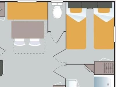 Cliquez pour découvrir toutes les photos de l'HÉBERGEMENT ! mobil-home - Flower Les Paludiers photo 7