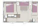Cliquez pour découvrir toutes les photos de l'HÉBERGEMENT ! mobil-home - camping Flower Les Paludiers photo 8