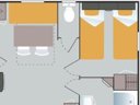 Cliquez pour découvrir toutes les photos de l'HÉBERGEMENT ! mobil-home - camping Flower Les Paludiers photo 7