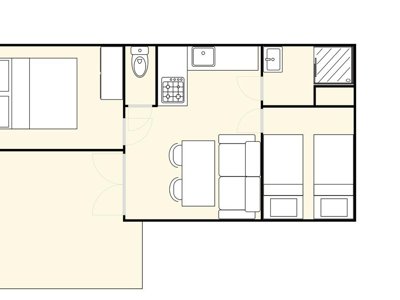 Cliquez pour découvrir toutes les photos de l'HÉBERGEMENT ! mobil-home - Le Clos De Barbey photo 6