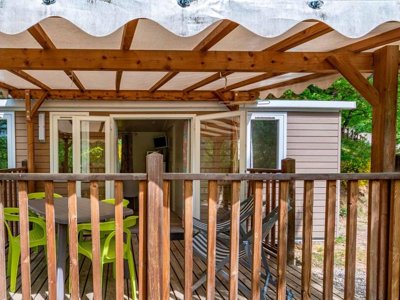 Cliquez pour découvrir toutes les photos de l'HÉBERGEMENT ! mobil-home - Le Clos De Barbey photo 3