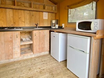 Cliquez pour découvrir toutes les photos de l'HÉBERGEMENT ! tente - Le Moulin De Surier photo 5