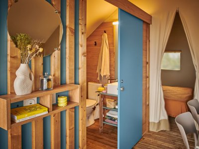 bungalow toilé - Les Deux Lacs photo 18