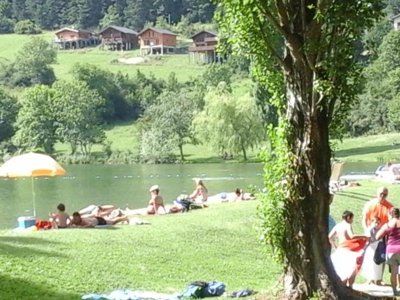 Cliquez pour découvrir toutes les photos de l'ÉTABLISSEMENT ! camping LES CHALETS DU LAC BELCAIRE photo 14